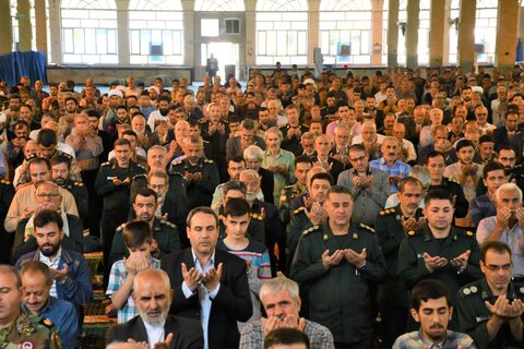 تصاویر/ نماز جمعه شهرستان خوی