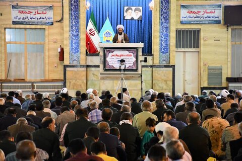 تصاویر/ نماز جمعه شهرستان خوی