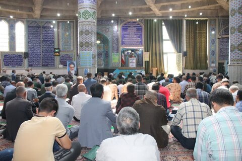 تصاویر / نماز جمعه شهرستان خرمدره
