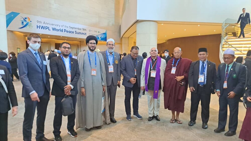 روایت یک مبلغ ایرانی از کنفرانس صلح کره جنوبی + عکس