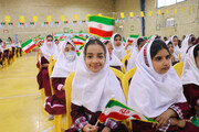 تصاویر/ آیین نمادین زنگ بازگشایی مدارس استان هرمزگان