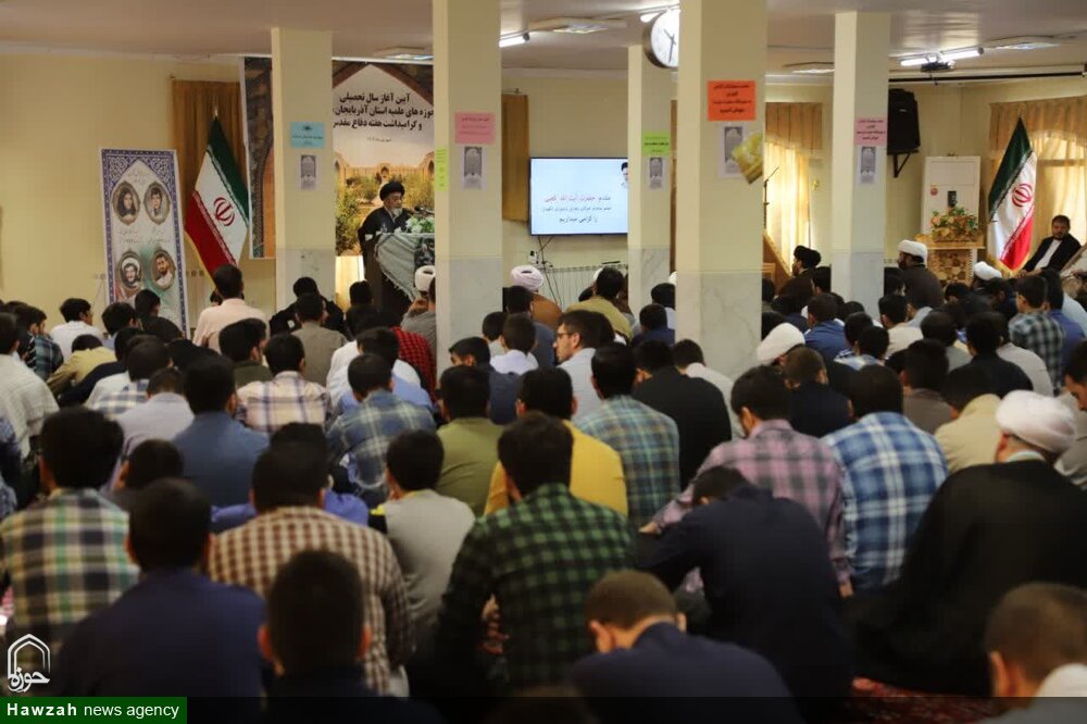 سال تحصیلی جدید حوزه علمیه آذربایجان شرقی آغاز شد + عکس