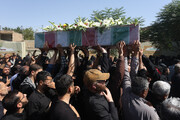 تصاویر / قافله عزاداری امام حسن عسکری(ع) همراه با تشییع و تدفین شهید گمنام در اصفهان