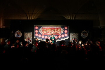 تصاویر/ مجلس عزاداری امام حسن عسکری علیه السلام و سالگرد شهید مدافع حرم مجید عسگری