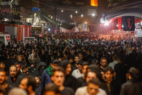 بالصور/ أجواء سامراء في ذكرى شهادة الإمام الحسن العسكري عليه السلام