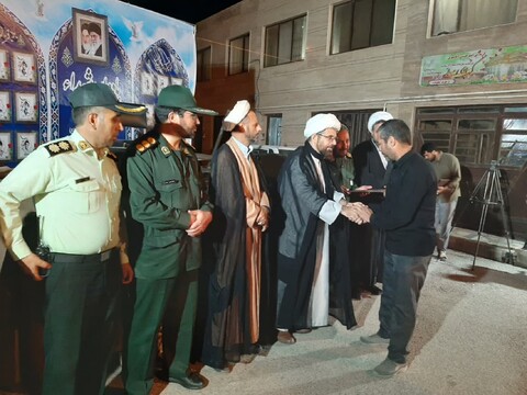 تصاویر/ مراسم یادواره شهداء آبروی محله در خرمدره