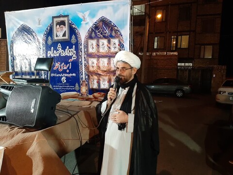 تصاویر/ مراسم یادواره شهداء آبروی محله در خرمدره