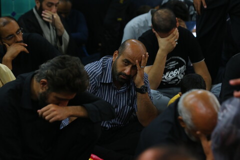 تصاویر/ مجلس عزای امام حسن عسکری علیه السلام و سالگرد شهید مدافع حرم مجید عسگری