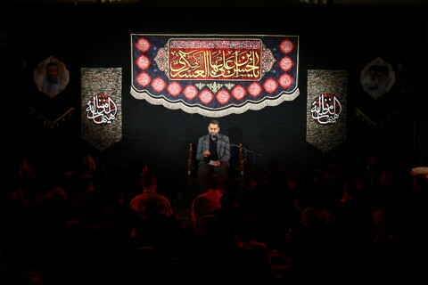 تصاویر/ مجلس عزای امام حسن عسکری علیه السلام و سالگرد شهید مدافع حرم مجید عسگری