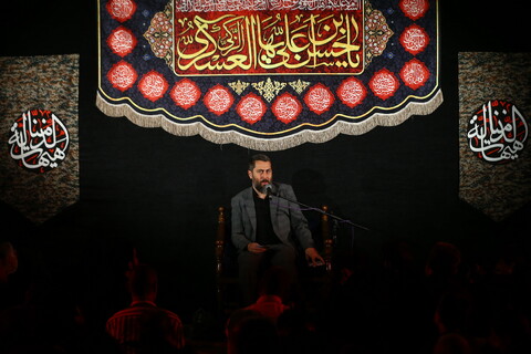 تصاویر/ مجلس عزای امام حسن عسکری علیه السلام و سالگرد شهید مدافع حرم مجید عسگری