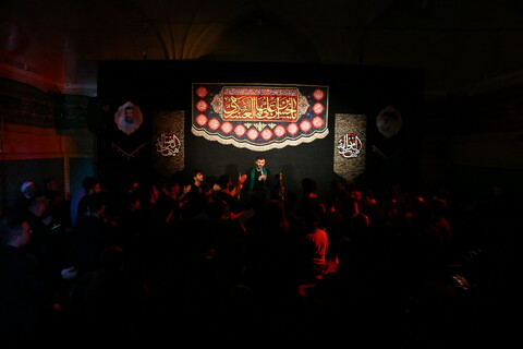 تصاویر/ مجلس عزای امام حسن عسکری علیه السلام و سالگرد شهید مدافع حرم مجید عسگری