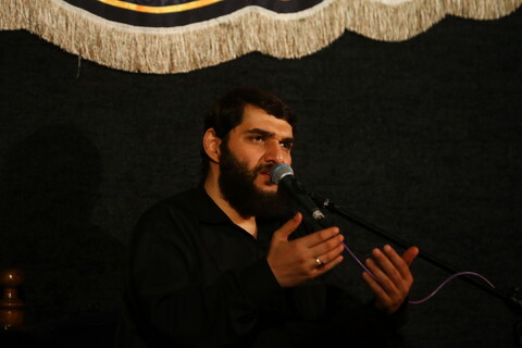 تصاویر/ مجلس عزای امام حسن عسکری علیه السلام و سالگرد شهید مدافع حرم مجید عسگری
