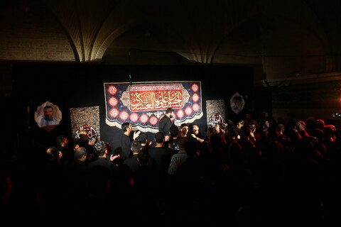 تصاویر/ مجلس عزای امام حسن عسکری علیه السلام و سالگرد شهید مدافع حرم مجید عسگری