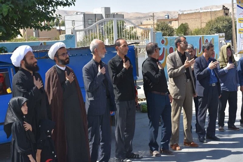 مراسم عزاداری شهادت امام حسن عسگری(ع) در گیلانغرب برگزار شد