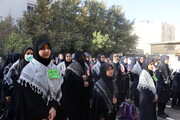 تصاویر/ اجرای سرود "دختر ایران" در دبیرستان شهید کلانتری