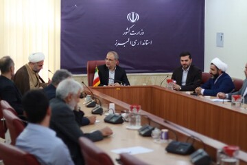 جلسه شورای اقامه نماز استان البرز برگزار شد