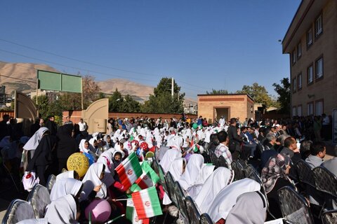 آیین نمادین بازگشایی مدارس در کردستان
