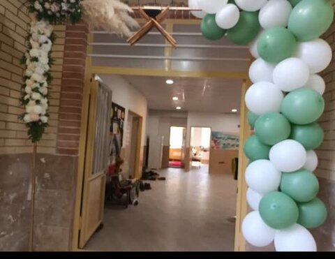 برگزاری جشن آغاز امامت امام زمان (عج) و بزرگداشت هفته دفاع مقدس در مدرسه علمیه صدیقه طاهره غرق آباد