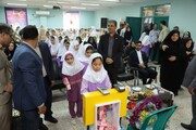 تصاویر/ زنگ جشن عاطفه ها در مدارس بوشهر