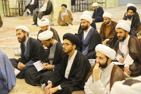 تصاویر / اولین جلسه درس خارج فقه آیت الله العظمی جوادی آملی پس از چهار سال