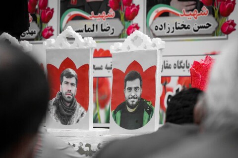 تصاویر/ مراسم گرامیداشت یاد و خاطره شهدای امنیت و اولین سالگرد شهادت شهید عباس فاطمیه در ارومیه