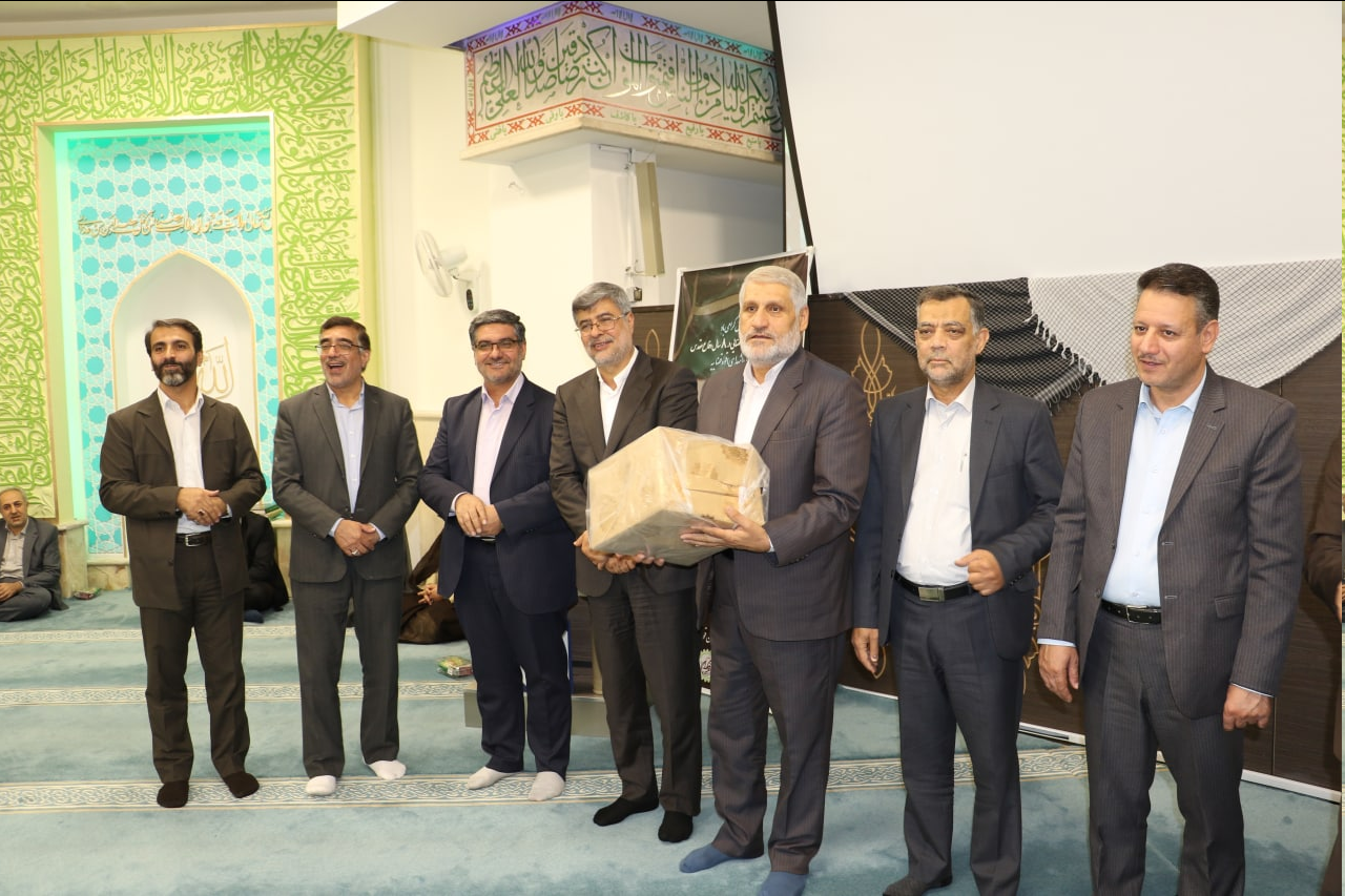 مراسم بزرگداشت هفته دفاع مقدس در ساختمان شهدای قوه قضائیه برگزار شد