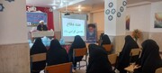 تصاویر/ مراسم افتتاحیه سال تحصیلی جدید  مدرسه علمیه فاطمة الزهرا (س) سلماس