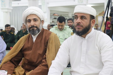 تصاویر/ جشن هفته وحدت و میلاد رسول اکرم(ص) در غرب هرمزگان