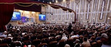 تصاویر/ جشن میلاد پیامبر اکرم (ص) در بغداد به همت اداره اوقاف اهل سنت
