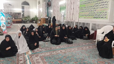 تصاویر یادواره شهدای محله در الیگودرز