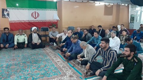 تصاویر یادواره شهدای محله در الیگودرز