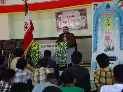 تصاویر/  دیدار دانش آموززان چهاربرج با امام جمعه این شهرستان