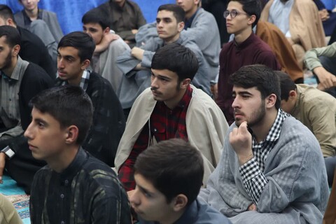 تصاویر/ جلسه اخلاق طلاب مدرسه علمیه امام خامنه ای ارومیه