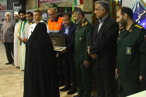 آیین گرامیداشت هفته دفاع مقدس در بوشهر