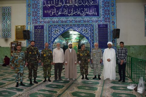 برگزاری محفل انس با قران کریم نیروهای مسلح شهرستان آران وبیدگل