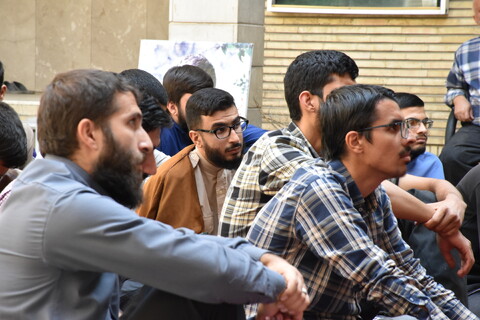 تصاویر/ استقبال از شهید گمنام در مدرسه علمیه آیت الله ایروانی (ره) تهران