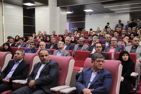 تصاویر/ آیین معرفی دستگاه‌های برتر جشنواره شهید رجایی آذربایجان شرقی