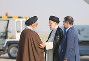 رئیس جمهور وارد اصفهان شد