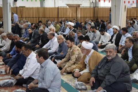 تصاویر/ آیین عبادی سیاسی نماز جمعه شهرستان مرند