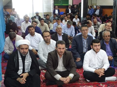 تصایویر/ اقامه نماز جمعه چهاربرج