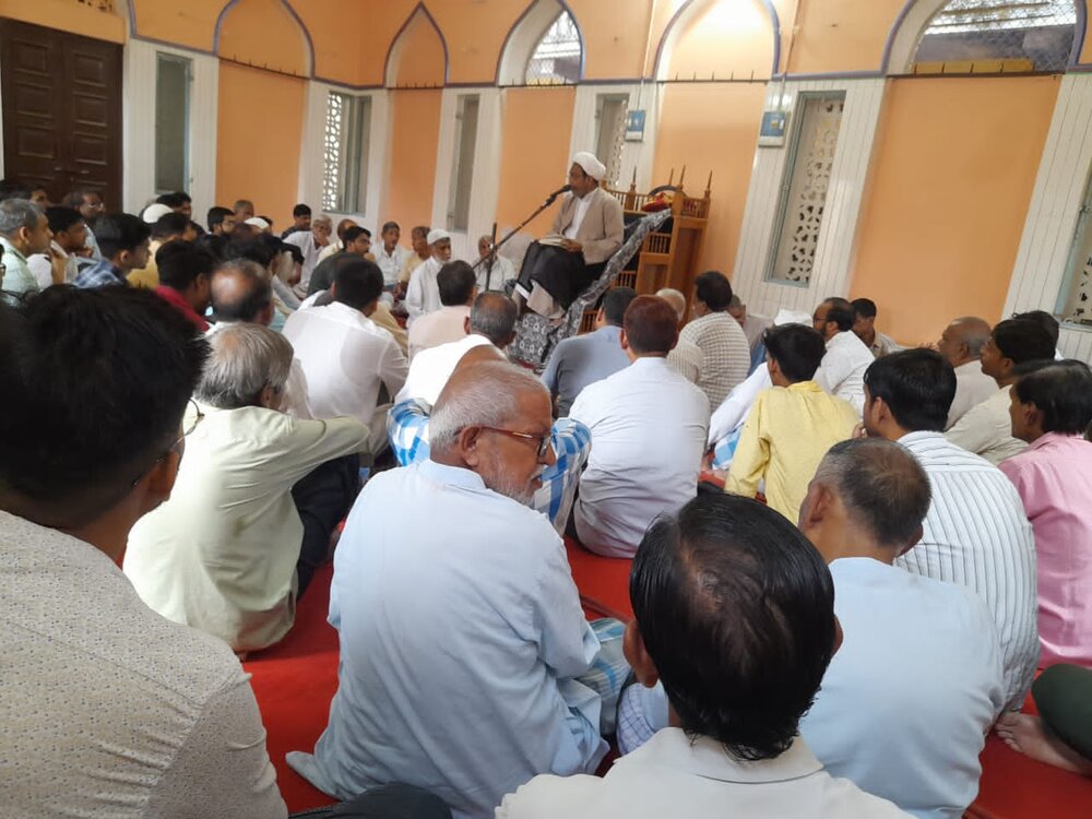 کسی قوم کی نفرت و عداوت تمہیں ظلم و ناانصافی پر نہ ابھارے: حجۃ الاسلام مولانا وصی حسن خان