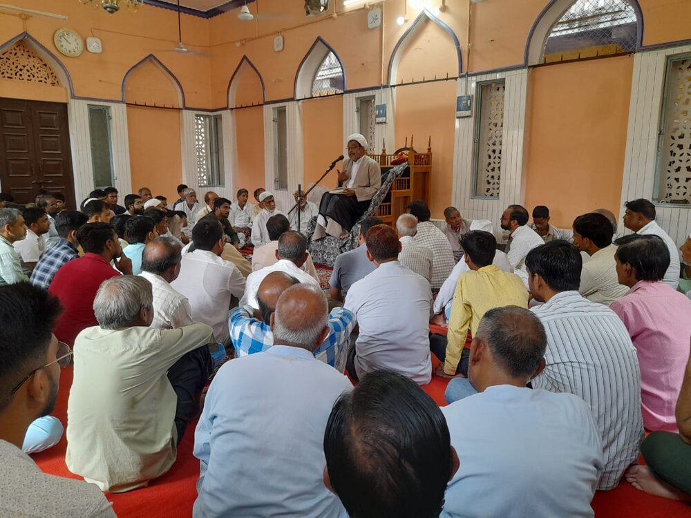 کسی قوم کی نفرت و عداوت تمہیں ظلم و ناانصافی پر نہ ابھارے: حجۃ الاسلام مولانا وصی حسن خان