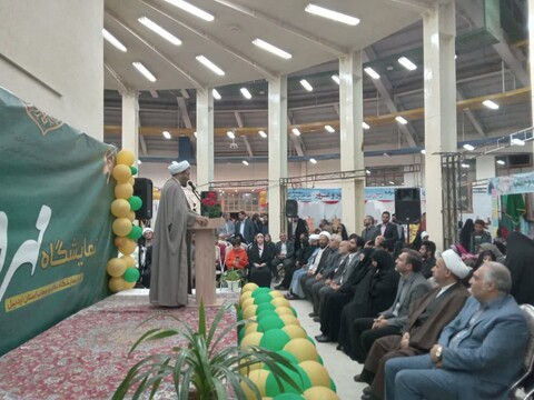 تصاویر/  آئین اختتامیه نمایشگاه "مهر و ماه" در اردبیل