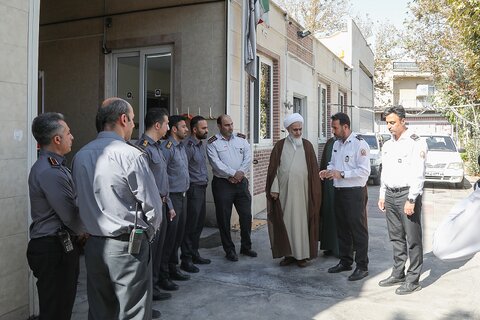 تصاویر / دیدار نماینده ولی فقیه در استان قزوین با آتش نشانان