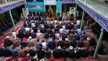 تصاویر/ مراسم آغاز سال تحصیلی مدرسه علمیه امام محمدباقر علیه‌السلام پارس آباد مغان