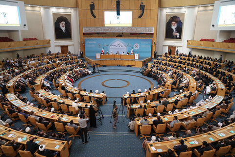 تصاویر/ مراسم افتتاحیه سی و هفتمین کنفرانس بین المللی وحدت اسلامی