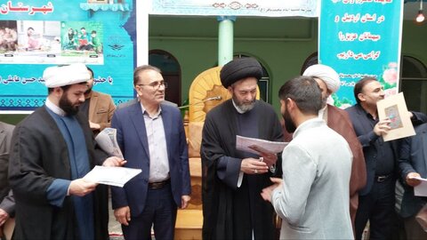 تصاویر/ مراسم آغاز سال تحصیلی مدرسه علمیه امام محمدباقر علیه‌السلام پارس آباد مغان