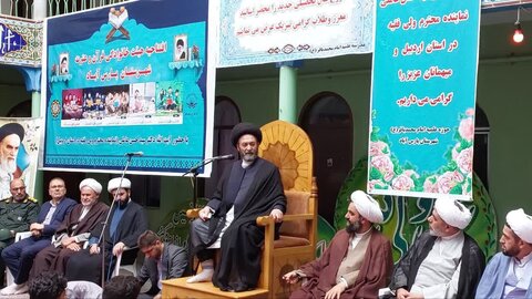 تصاویر/ مراسم آغاز سال تحصیلی مدرسه علمیه امام محمدباقر علیه‌السلام پارس آباد مغان