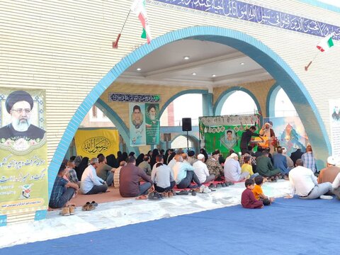 تصاویر/ مراسم گرامیداشت یاد و خاطره شهدای امنیت و اولین سالگرد شهادت شهید "مجتبی امیری دوماری" در شهرستان قشم
