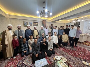 تصاویر/ دیدار با خانواده شهید طلبه کرمعلی مجیدزاده